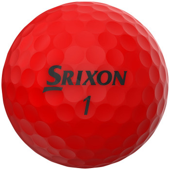 12 Balles de golf Soft Feel Brite Rouge 2