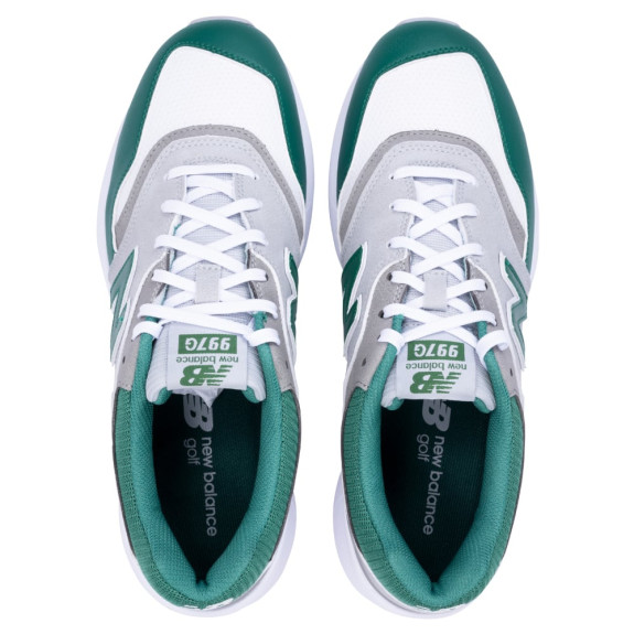 997 SL Spikeless Blanc/Vert/Gris Homme
