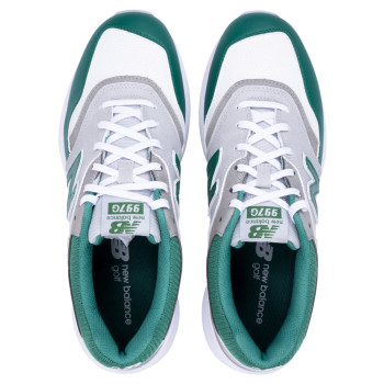 997 SL Spikeless Blanc/Vert/Gris Homme
