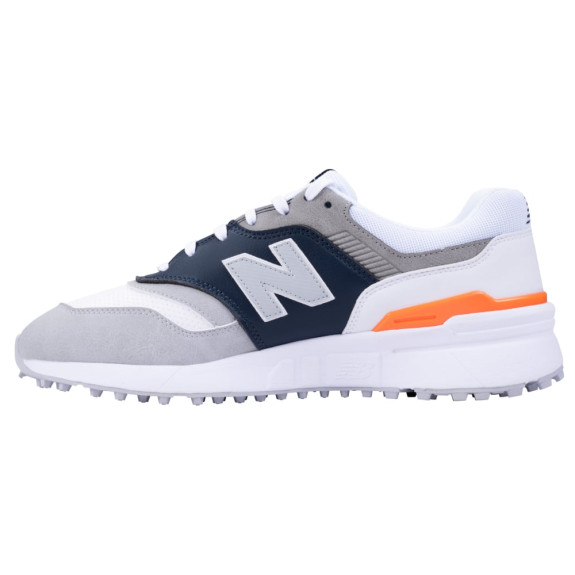 997 SL Spikeless Blanc/Gris/Marine Homme