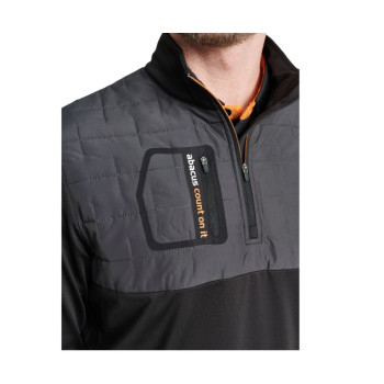 Midlayer Hoylake thermo Black Homme