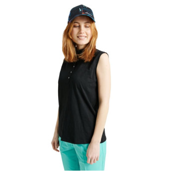 Polo sans manches Mauna Black Femme 2