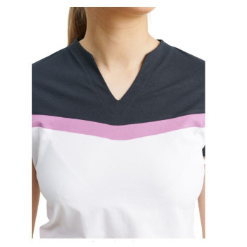 Polo Erin White Iris Femme