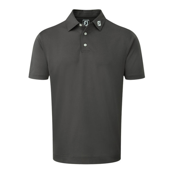 Polo Piqué Uni Homme Charcoal