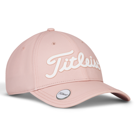 Casquette Players Performance Pink White Homme
