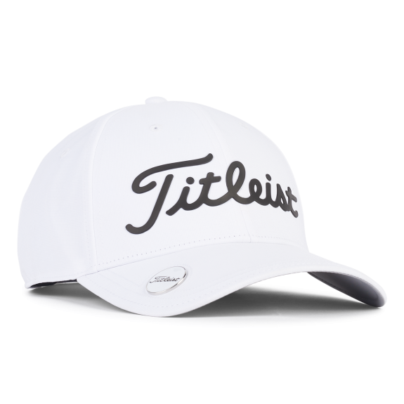 Casquette Players Performance White Black Homme