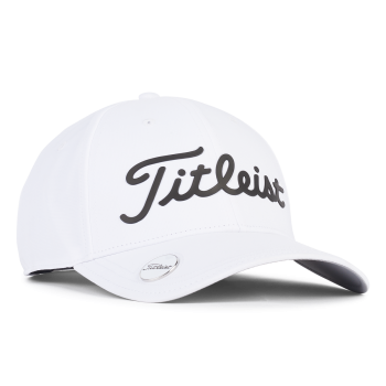 Casquette Players Performance White Black Homme
