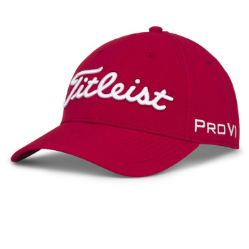 Casquette Tour Performance Red White Homme