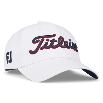 Casquette Tour Performance White Navy Red Homme