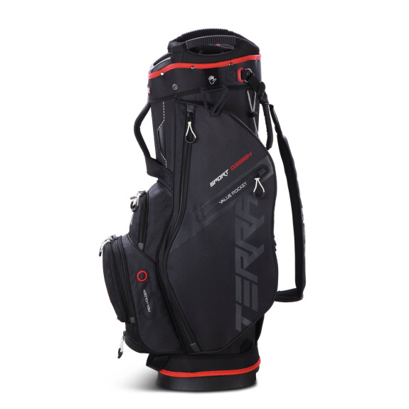 Sac Chariot Terra Black Red