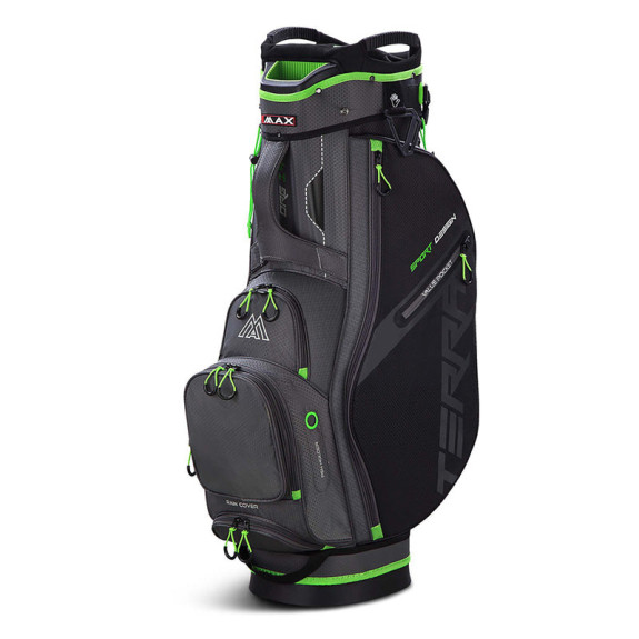 Sac Chariot Terra Charcoal Black Lime
