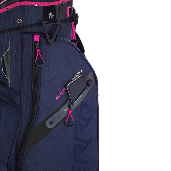 Sac Chariot Terra Steel Blue Fuchsia