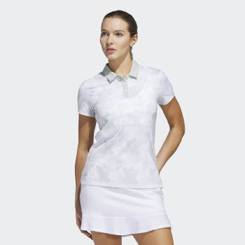Polo imprimé Ultimate365 Wonder Silver Femme