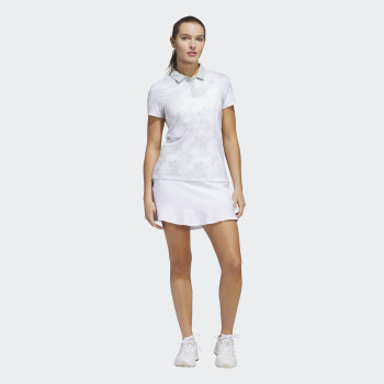 Polo imprimé Ultimate365 Wonder Silver Femme