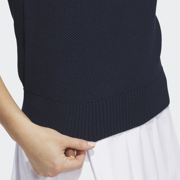 Pull Sans Manches Ultimate365 Knit Tour Navy Femme