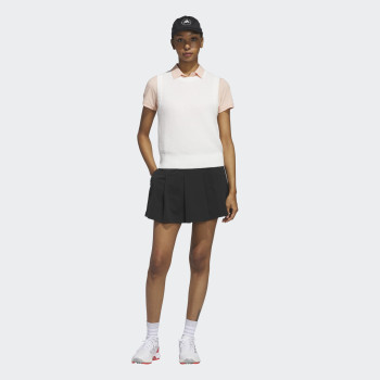 Pull Sans Manches Ultimate365 Knit Tour White Femme