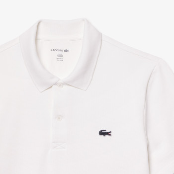 Polo Regular Fit en Coton Blanc Homme