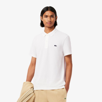 Polo Regular Fit en Coton Blanc Homme