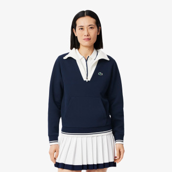 Sweatshirt Tennis Héritage Navy/White Femme 2