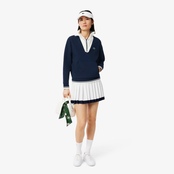 Sweatshirt Tennis Héritage Navy/White Femme