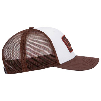 Casquette Lifestyle Retro Trucker Brown White
