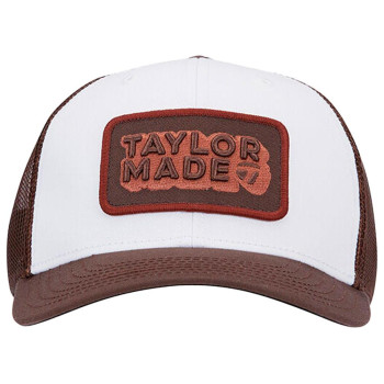 Casquette Lifestyle Retro Trucker Brown White