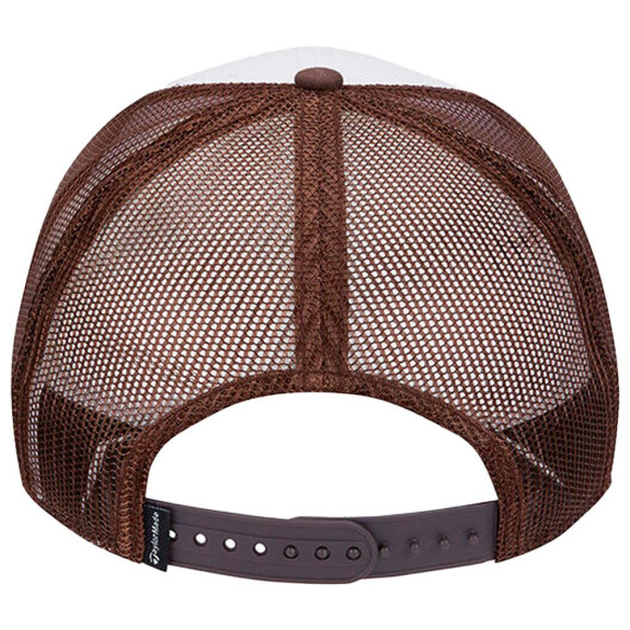 Casquette Lifestyle Retro Trucker Brown White