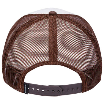 Casquette Lifestyle Retro Trucker Brown White