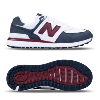 574 Greens V2 Blanc Navy Rouge Homme