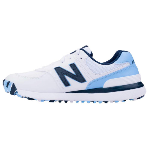 574 Greens Blanc/Bleu Femme