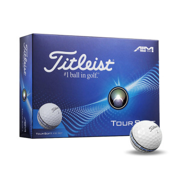 12 Balles de golf Tour Soft AIM 360