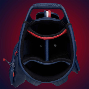 Sac Trépied Cuir Shadow Red White Blue