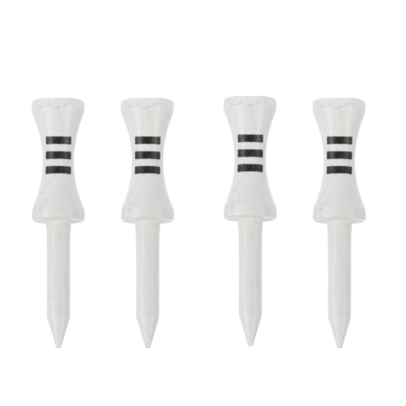 25 Tees Bois 50mm Noir