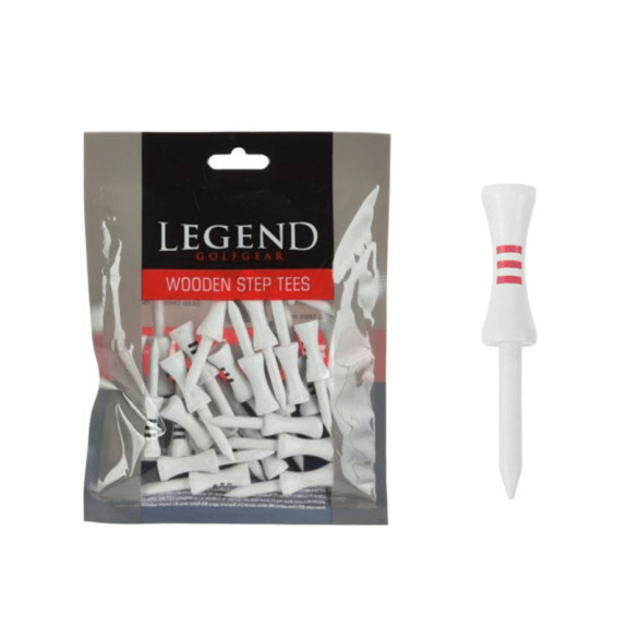 25 Tees Bois 60mm Rose