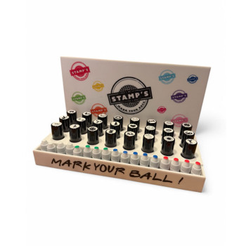 Tampon + Encre  pour Balles de Golf