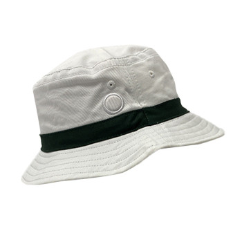 Bob Coton Coolmax Blanc Vert Mixte