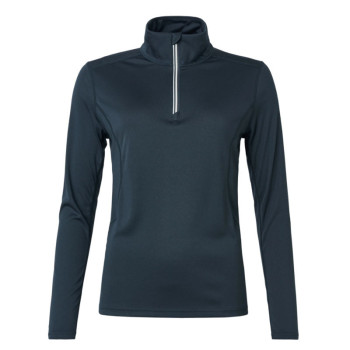 Pull Midlayer 1/4 Zip Tenby Navy Femme