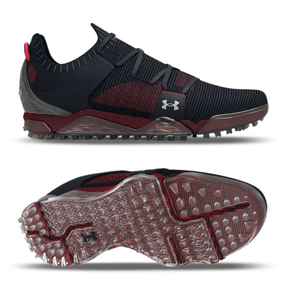 UA Hovr Tour SL Black Red Homme