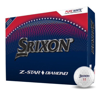 12 Balles de golf Z-Star Diamond Edition Limitée US Open