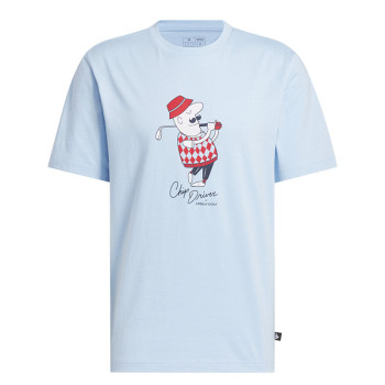 T-Shirt Classic Chip Graphic Tee Blue Homme