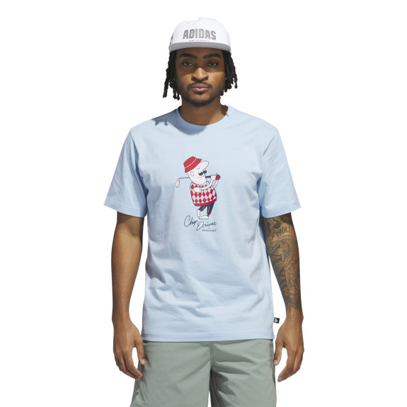 T-Shirt Classic Chip Graphic Tee Blue Homme
