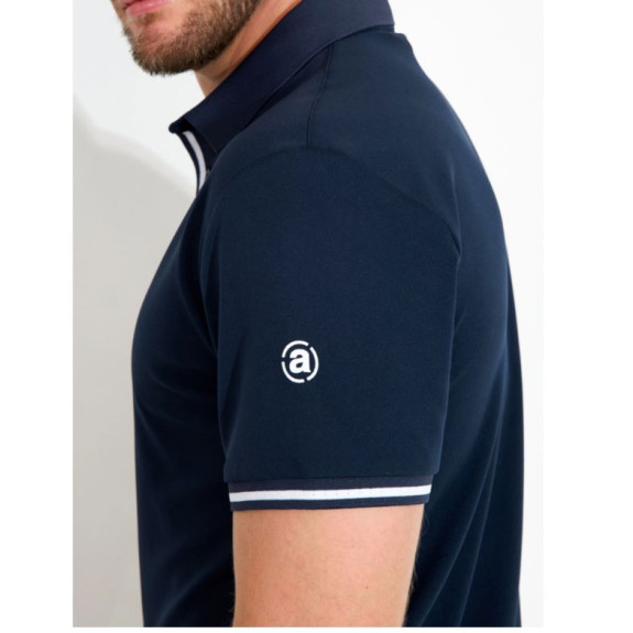 Polo Pikewood Navy Homme
