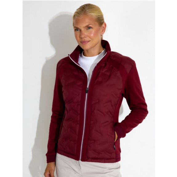 Veste Hybride Portrush Cranberry Femme