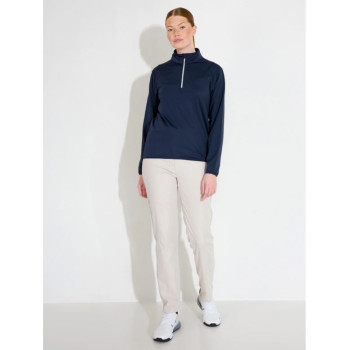Pull 1/4 Zip Cradoc Navy Femme