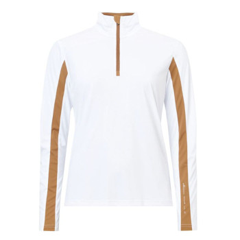 Pull 1/4 Zip Aloha UV Cognac Femme