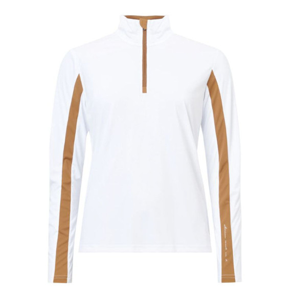 Pull 1/4 Zip Aloha UV Cognac Femme