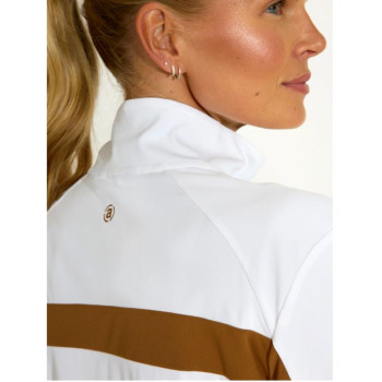 Pull 1/4 Zip Aloha UV Cognac Femme