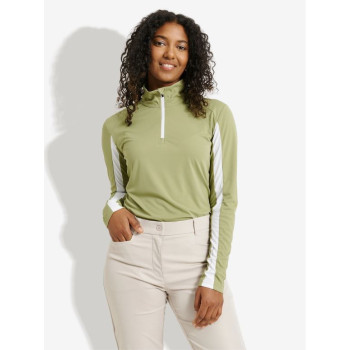 Pull 1/4 Zip Aloha UV Linden Femme