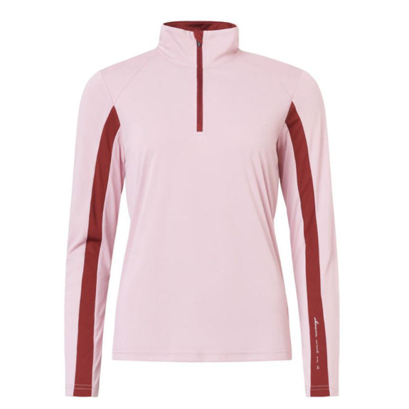 Pull 1/4 Zip Aloha UV Pink Femme