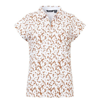 Polo Victoria Drycool Cognac Femme